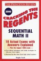 Princeton Review: Cracking the Regents: Sequential Math II, 1999-2000 Edition - Douglas French