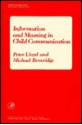 Information & Meaning in Child Communication - Peter Lloyd