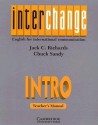 Interchange Intro Teacher's Manual - Jack C. Richards, Chuck Sandy