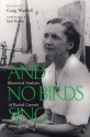 And No Birds Sing: Rhetorical Analyses of Rachel Carson's Silent Spring - Craig Waddell, Linda Lear, Paul Brooks