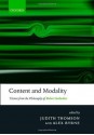 Content and Modality: Themes from the Philosophy of Robert Stalnaker - Judith Jarvis Thomson, Alex Byrne