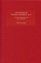 The Works of Thomas Traherne, Volume V: Centuries of Meditations/Select Meditations - Jan Ross