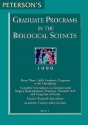 Peterson's Graduate Programs in the Biological Sciences 1999 - Peterson's, Guide Paterson