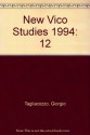 New Vico Studies 1994 - Giorgio Tagliacozzo, Donald Phillip Verene