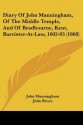 Diary of John Manningham, of the Middle Temple, and of Bradbourne, Kent, Barrister-At-Law, 1602-03 (1868) - John Manningham, John Bruce, William Tite