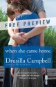 When She Came Home - Free Preview (The First 7 Chapters) - Drusilla Campbell