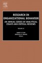 Research in Organizational Behavior, Volume 25 - Barry M. Staw, Roderick Moreland Kramer