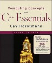 Computing Concepts with C++ Essentials - Cay S. Horstmann