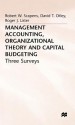 Management Accounting, Organizational Theory And Capital Budgeting: Three Surveys - Robert William Scapens, David T. Otley