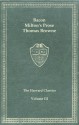 Harvard Classics, Vol. 03: Bacon, Milton's Prose, Thomas Browne - John Milton, Francis Bacon, Thomas Browne