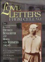 Love Letters from Cell 92 - Ruth-Alice Von Bismarch, Ulrich Kabitz, John Brownjohn, Eberhard Bethge, Ruth-Alice Von Bismarch