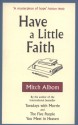 Have a Little Faith - Mitch Albom