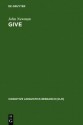 Give: A Cognitive Linguistic Study - John Newman