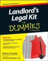 Landlord's Legal Kit for Dummies - Griswold, Laurence Harmon