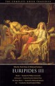 Euripides III: Hecuba / Andromache / The Trojan Women / Ion (The Complete Greek Tragedies, #7) - Euripides, David Grene, Richmond Lattimore, William Arrowsmith, John Frederick Nims, Ronald Frederick Willetts