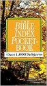 The Bible Index Pocket-Book (Pocketpac Books) - Luci Shaw, Harold Shaw Publishers