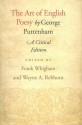 The Art of English Poesy, Critical Edition - George Puttenham