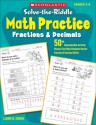 Solve-the-Riddle Math Practice: Fractions & Decimals: 50+ Reproducible Activity Sheets That Help Students Master Fraction & Decimal Skills - Liane Onish