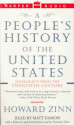 A People's History of the United States (Audio) - Howard Zinn, Matt Damon