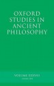 Oxford Studies in Ancient Philosophy - Brad Inwood