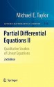 Partial Differential Equations II: Qualitative Studies of Linear Equations - Michael E. Taylor