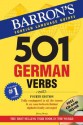 501 German Verbs with CD-ROM (Barron's Foreign Language Guides) - Henry Strutz