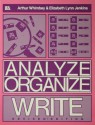 Analyze, Organize, Write - Arthur Whimbey, Elizabeth Lynn Jenkins