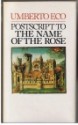 Postscript to the Name of the Rose - Umberto Eco