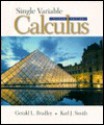 Single Variable Calculus - Gerald L. Bradley, Karl J. Smith