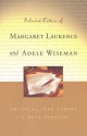 Selected Letters of Laurence and Wiseman - Margaret Laurence, Adele Wiseman, Ruth Panofsky