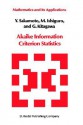 Akaike Information Criterion Statistics - Y. Sakamoto, G. Kitagawa