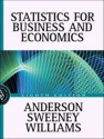 Statistics for Business and Economics - David R. Anderson, Dennis J. Sweeney, Thomas A. Williams