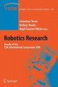 Robotics Research: Results of the 12th International Symposium Isrr - Sebastian Thrun, Rodney A. Brooks, Hugh Durrant-Whyte