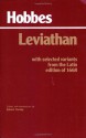 Leviathan: With Selected Variants from the Latin Edition of 1668 - Thomas Hobbes, Edwin M. Curley