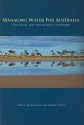 Managing Water for Australia: The Social and Institutional Challenges - Karen Hussey, Stephen Dovers