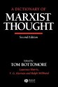 A Dictionary of Marxist Thought - T.B. Bottomore, Tom Bottomore