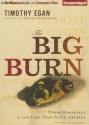 The Big Burn: Teddy Roosevelt & the Fire That Saved America - Timothy Egan, Robertson Dean