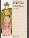 Turandot: Vocal Score - Giacomo Puccini