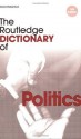 The Routledge Dictionary of Politics (Routledge Dictionaries) - David Robertson