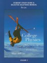 Study Guide and Selected Solutions Manual for College Physics Volume 2 - Jerry D. Wilson, Anthony J. Buffa, Bo Lou