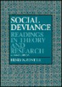 Social Deviance: Readings in Theory and Research - Henry N. Pontell