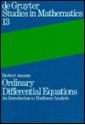 Ordinary Differential Equations: An Introduction to Nonlinear Analysis - Herbert Amann, Gerhard Metzen