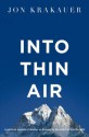 Into Thin Air - Jon Krakauer