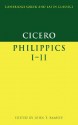 The First and Second Philippic Orations of Marcus Tullius Cicero. a New Translation Mainly from the Text of Halm - Cicero