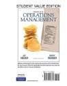 Student Value Edition for Principles of Operations Management (8th Edition) - Jay H. Heizer, Barry Render, Lori Cook