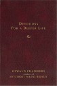 Contemporary Classic/Devotions for a Deeper Life - Oswald Chambers, Glenn D. Black