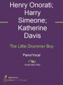 The Little Drummer Boy - Harry Simeone, Henry Onorati, Katherine Davis, Robert Schultz