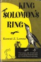 King Solomon's Ring: New Light on Animal Ways - Konrad Lorenz, Marjorie Kerr Wilson