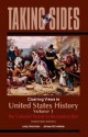 Clashing Views in United States History, Volume 1, the Colonial Period to Reconstruction - Larry Madaras, James M SoRelle