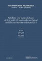 Reliability and Materials Issues of III V and II VI Semiconductor Optical and Electron Devices and Materials II: Volume 1432 - Osamu Ueda, M. Fukuda, K. Shiojima, E Piner